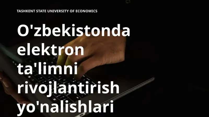 elektron ta'limni rivojlantirish 1