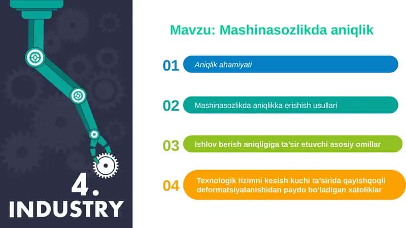 Mashinasozlikda aniqlik 1