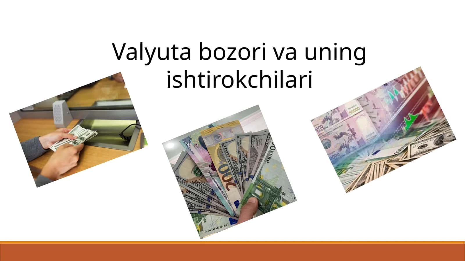 Valyuta bozori va uning ishtirokchilari 1