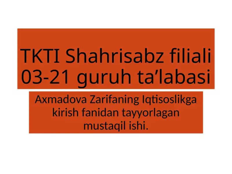 Boshqarishning iqtisodiy usullari 1