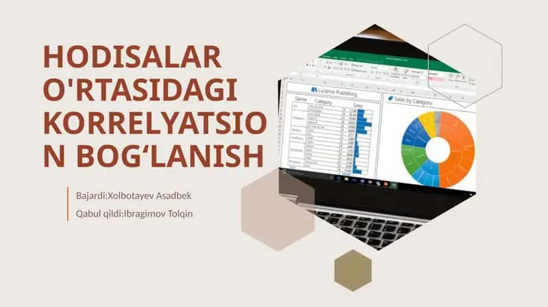 HODISALAR O'RTASIDAGI KORRELYATSION BOG‘LANISH 1