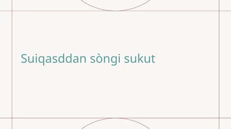 Suiqasddan sòngi sukut 1