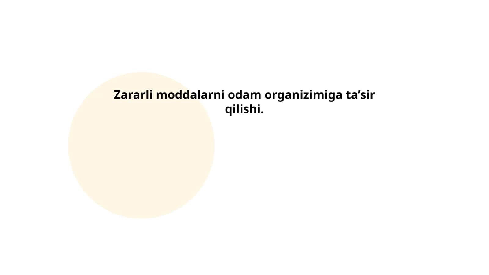 Havoning ifloslanishi va uning salomatlikka ta’siri 1
