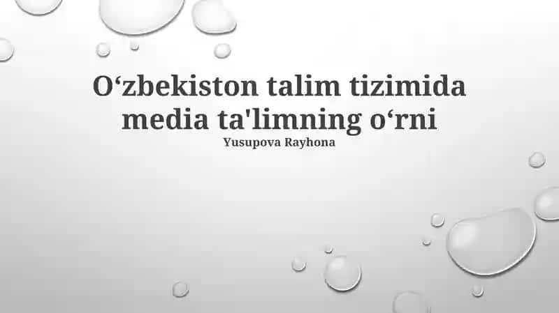 Media ta'limning mavjud o'quv dasturlariga muvaffaqiyatli integratsiyasi