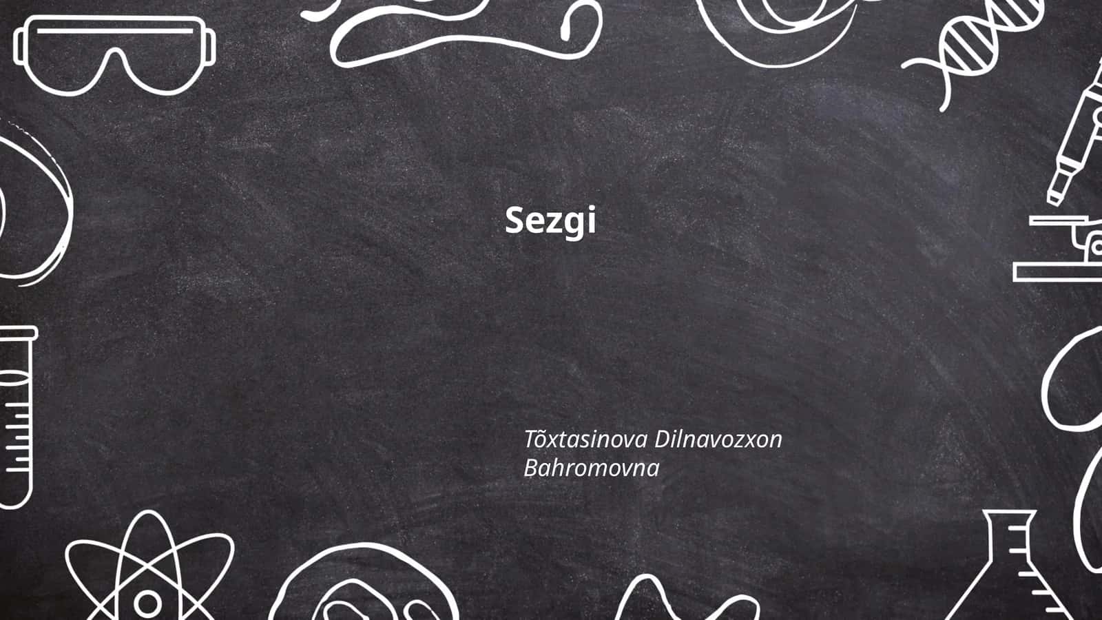 Sezgi va hissiyotlar 1