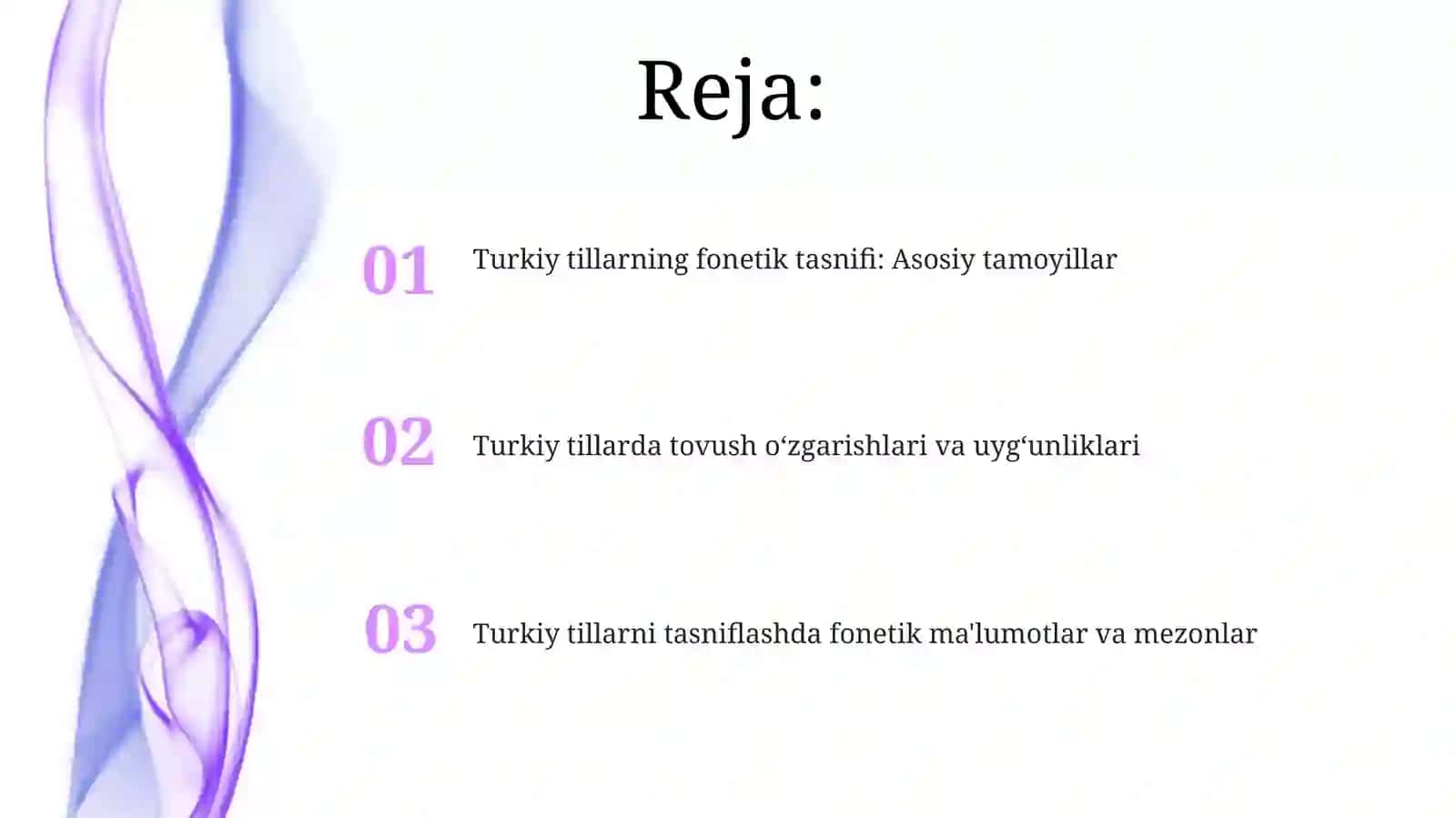 Turkiy tillar tasnifidagi fonetik tamoyillar 2
