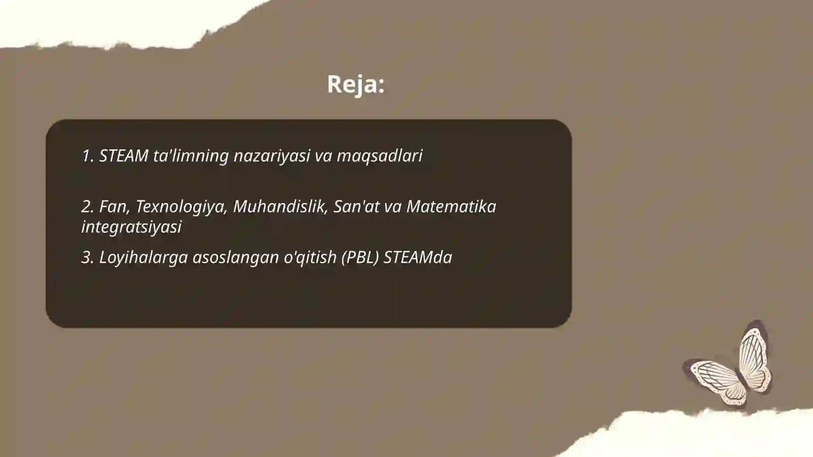 STEAM ta'lim (STEAM Education) 2