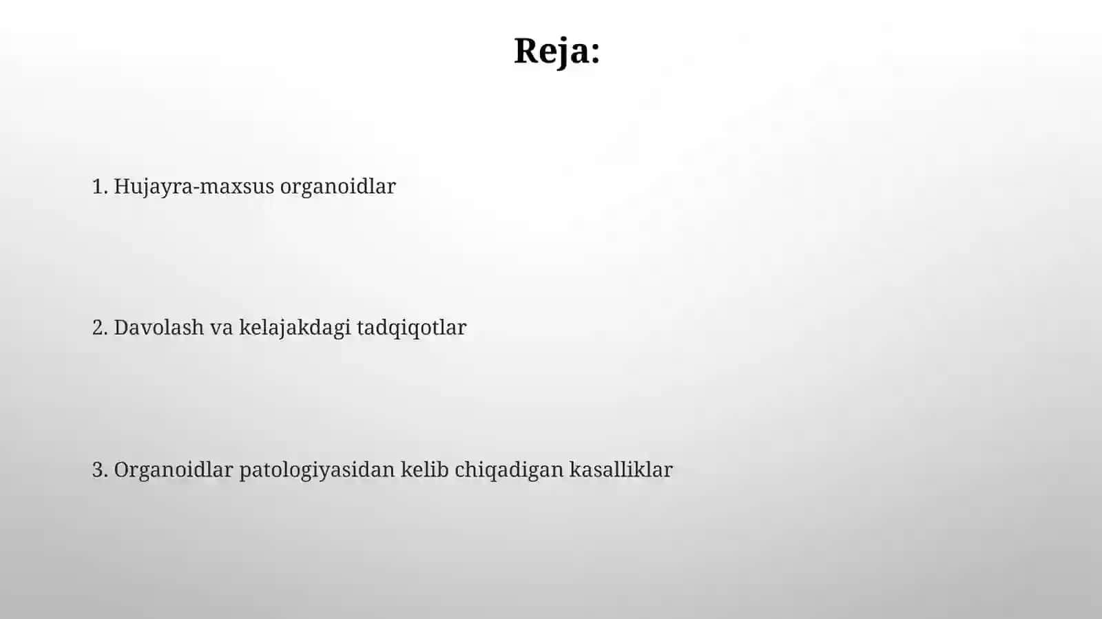 Hujayra hususiy organoidlari 2