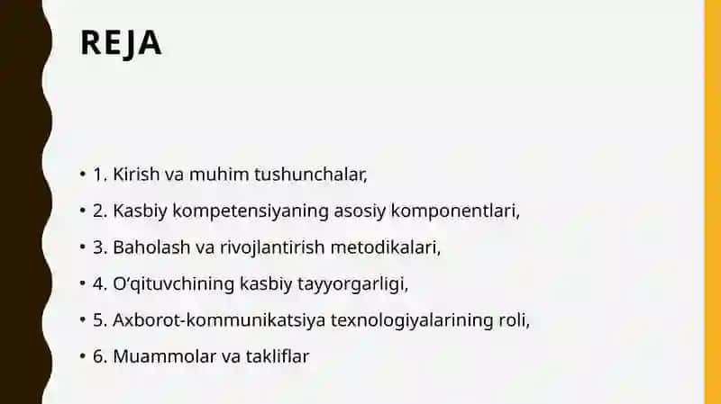 Oʻqituvchi kasbiy kompetensiyasini takomillashtirish tizimi 2