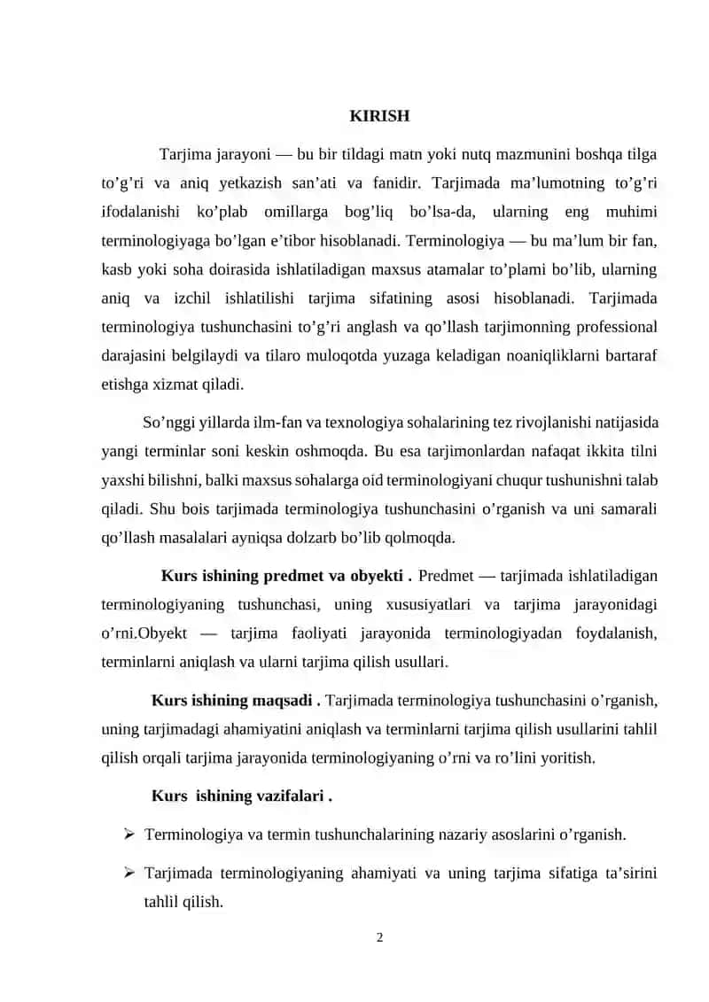 TEXNIK MATNLAR TARJIMASINING LINGVISTIK XUSUSIYATLARI 2