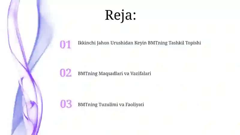 Ikkinchi Jahon Urushidan Keyin BMTning Tashkil Topishi 2
