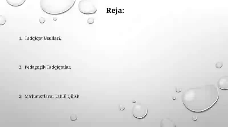 Pedagogika Fanining Tadqiqot Metodlari 2