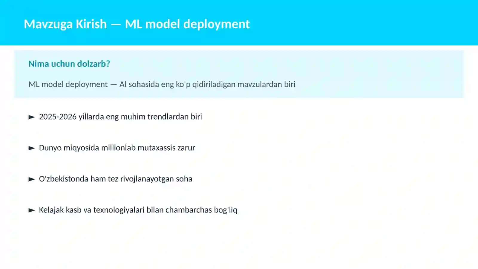 MLOPS VA AI INFRASTRUKTURA 2