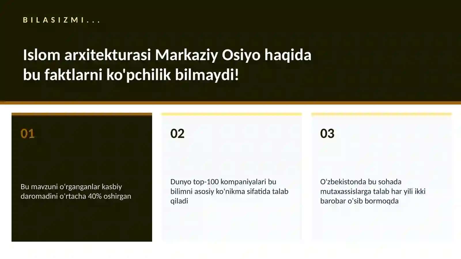 Islom arxitekturasi Markaziy Osiyo 2