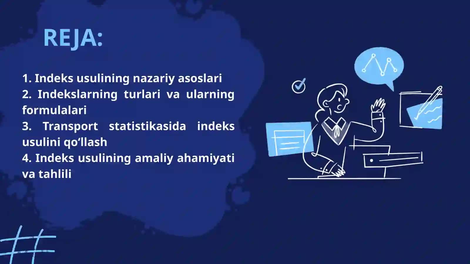 Transport statistikasida indeks usulini qo’llash 2