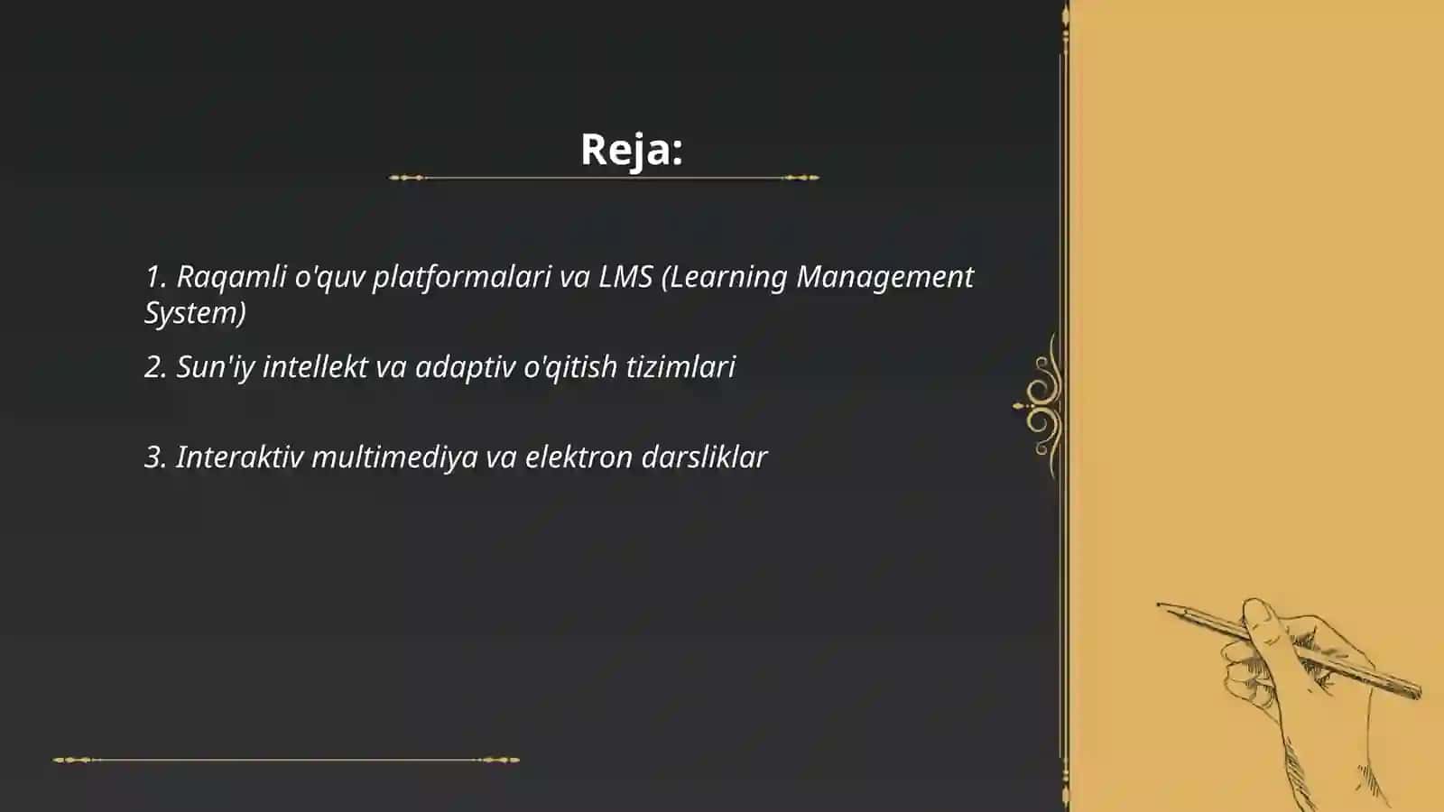 Ta'lim tarbiya jarayonini tashkil etishda innovatsion texnologiyalar 2