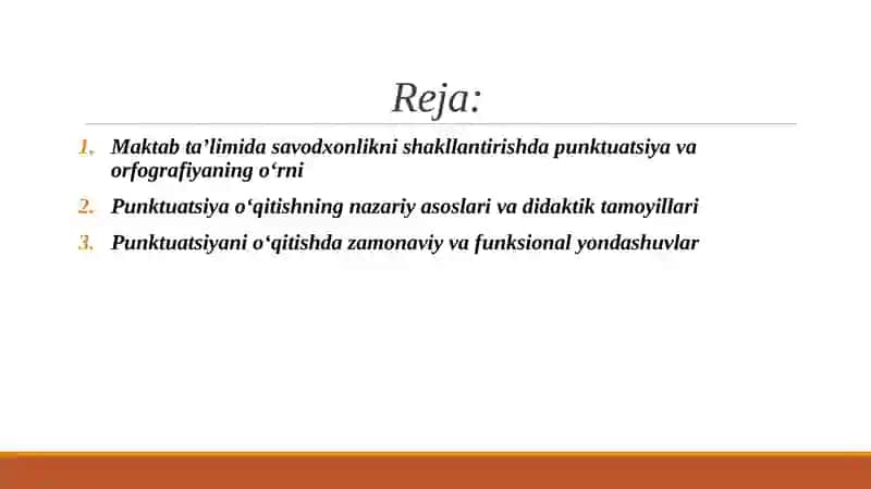 Maktab ta’limida punktuatsiya va orfografiya o‘qitish metodlari 2