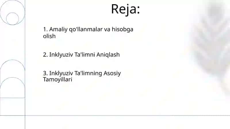 Inklyuziv talim konsepsiyasi 2