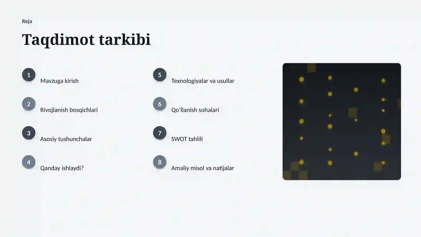 SUNʼIY INTELLEKT • PROFESSIONAL TAQDIMOT 2