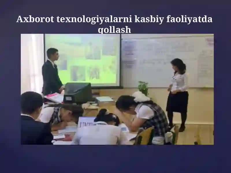 Axborot texnologiyalarni kasbiy faoliyatda qollash 2