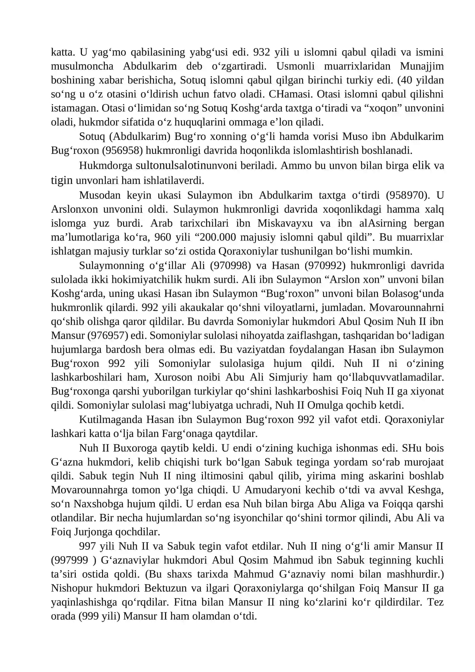 QORAXONIYLAR DAVRI ADABIYOTI 2