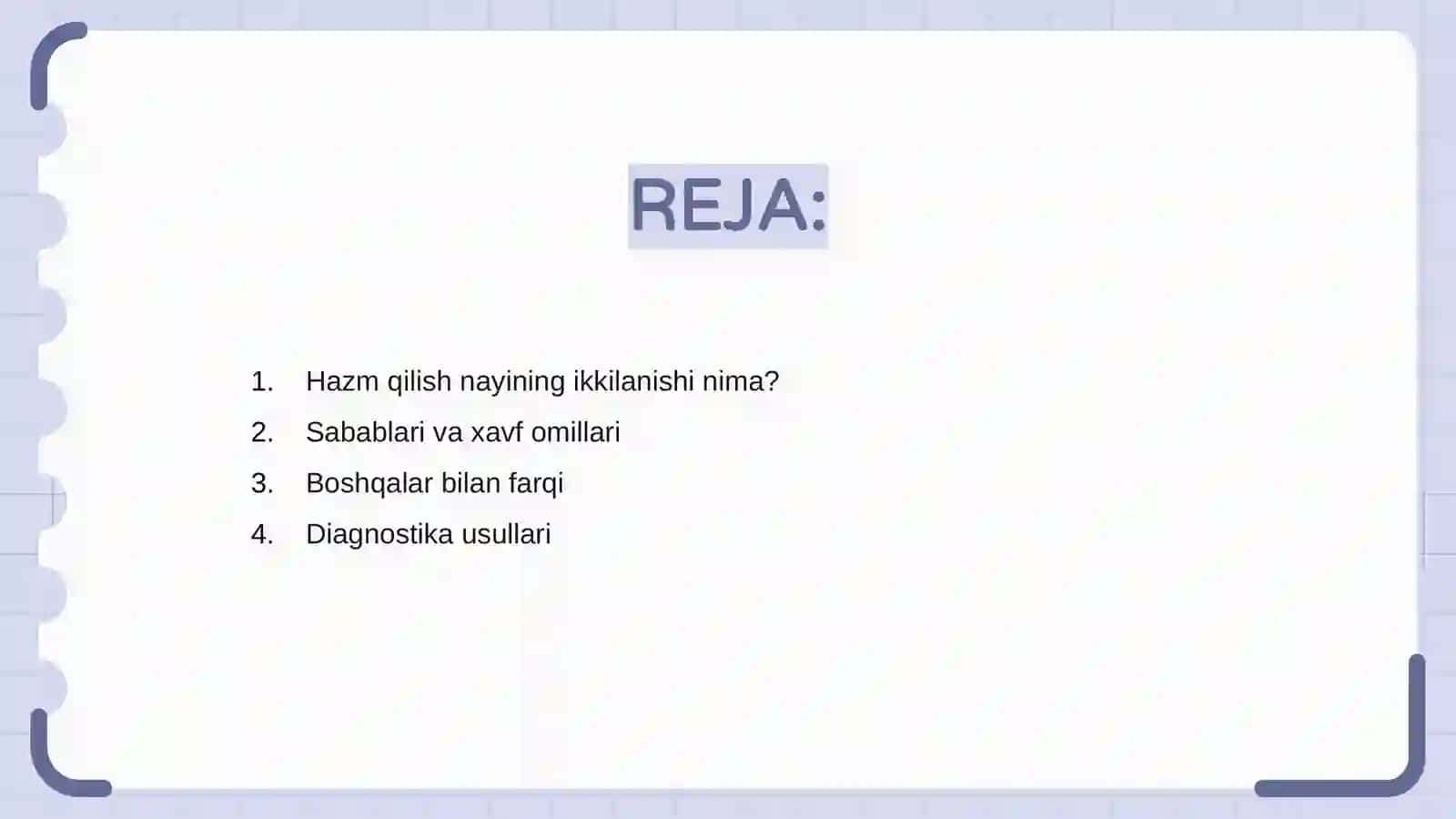 Hazm qilish nayining ikkilanishi 2