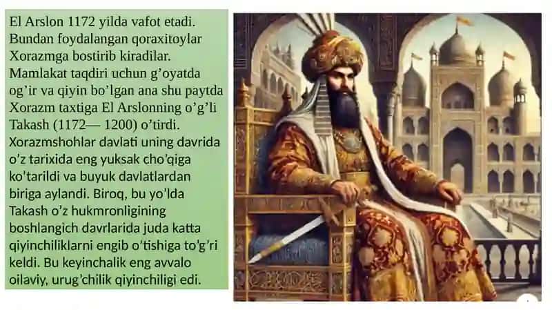 Xorazmshohlar davrida ijtimoiy iqtisodiy va madaniy hayot 2