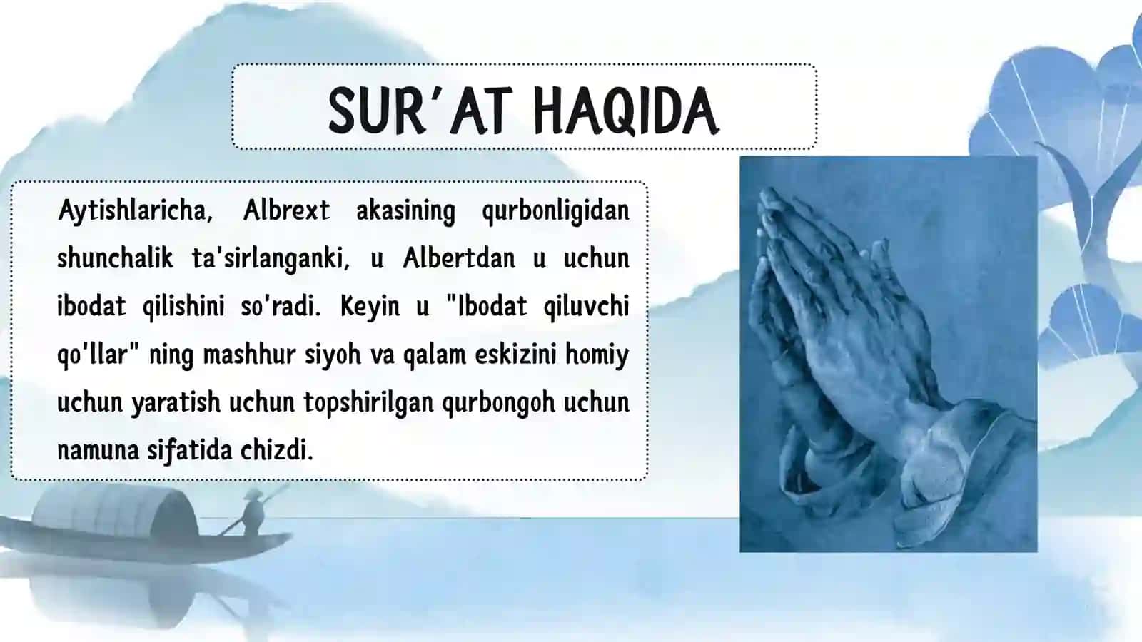 IBODAT QILUVCHI QO'LLAR 2