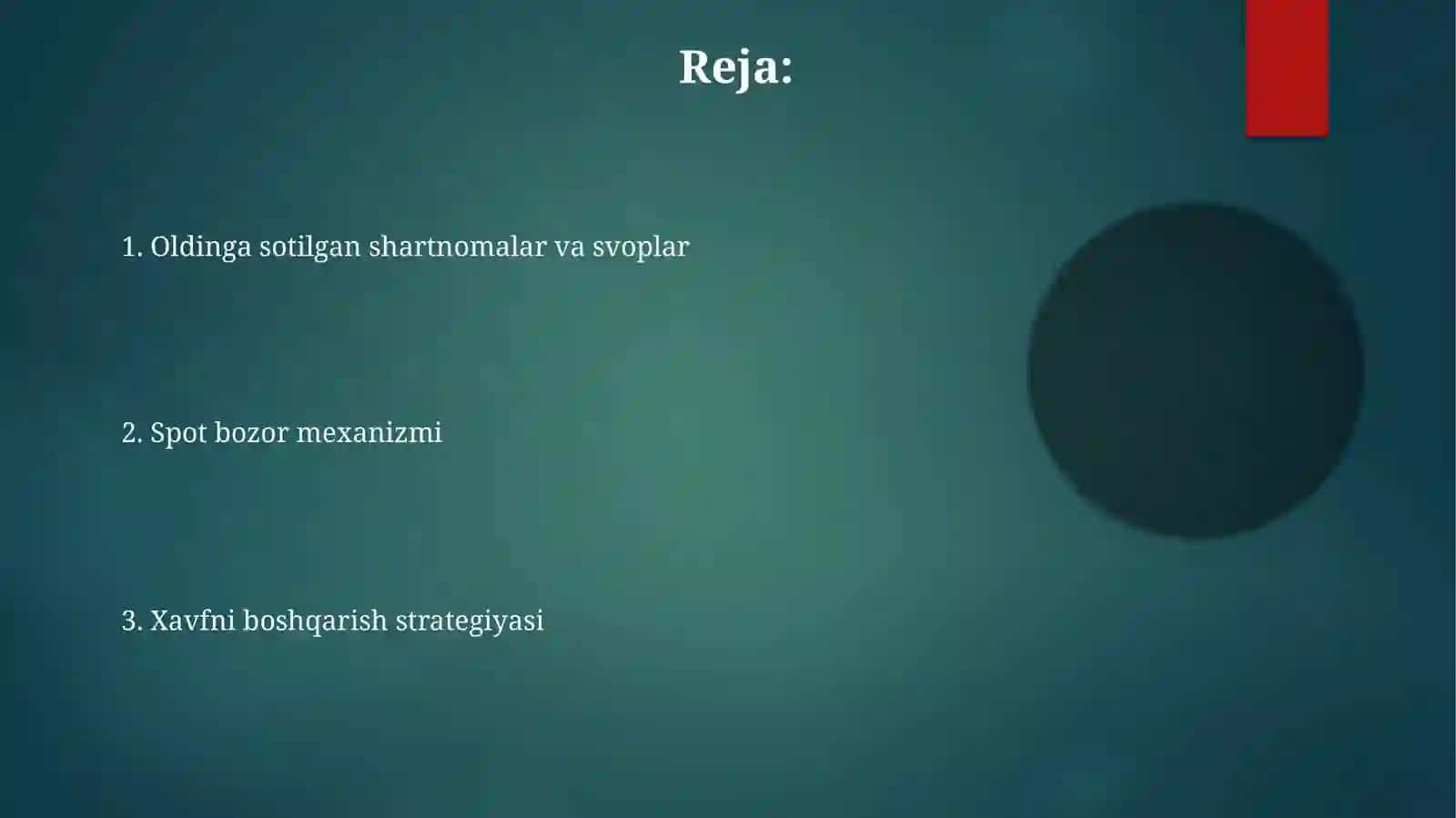 Xorijiy valyuta bozorlaridagi operatsiyalar 2