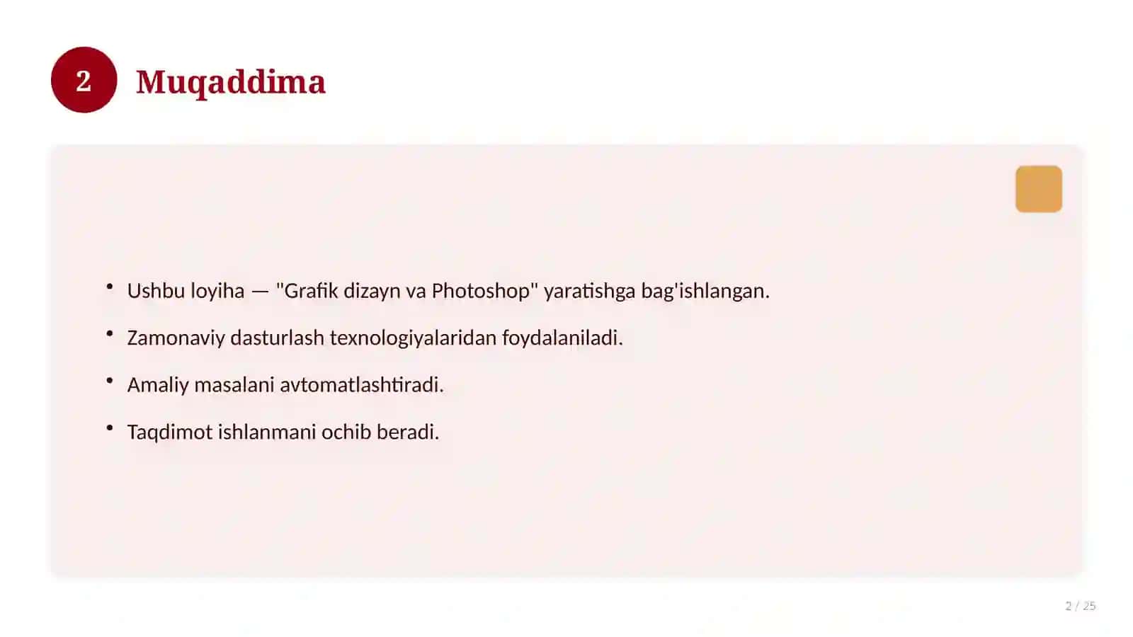 Grafik dizayn va Photoshop 2
