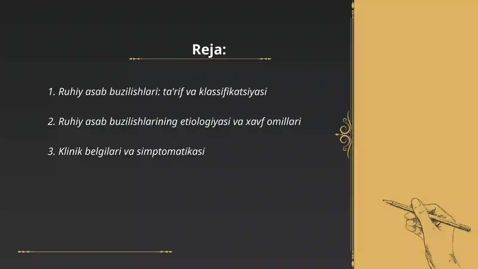 Ruhiy asab buzilishlari 2