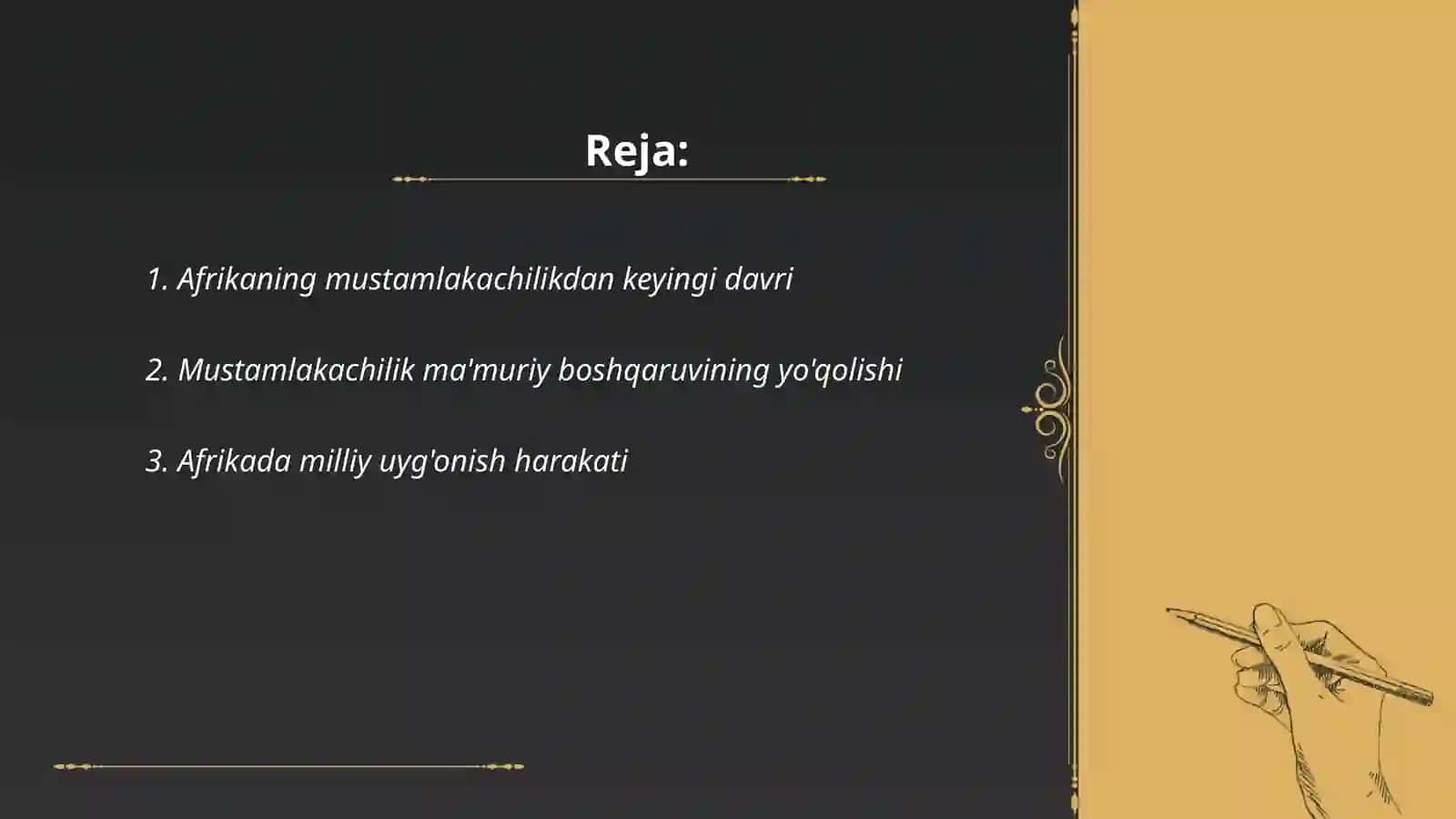 Afrikaning mustamlakachilikdan keyingi davri 2