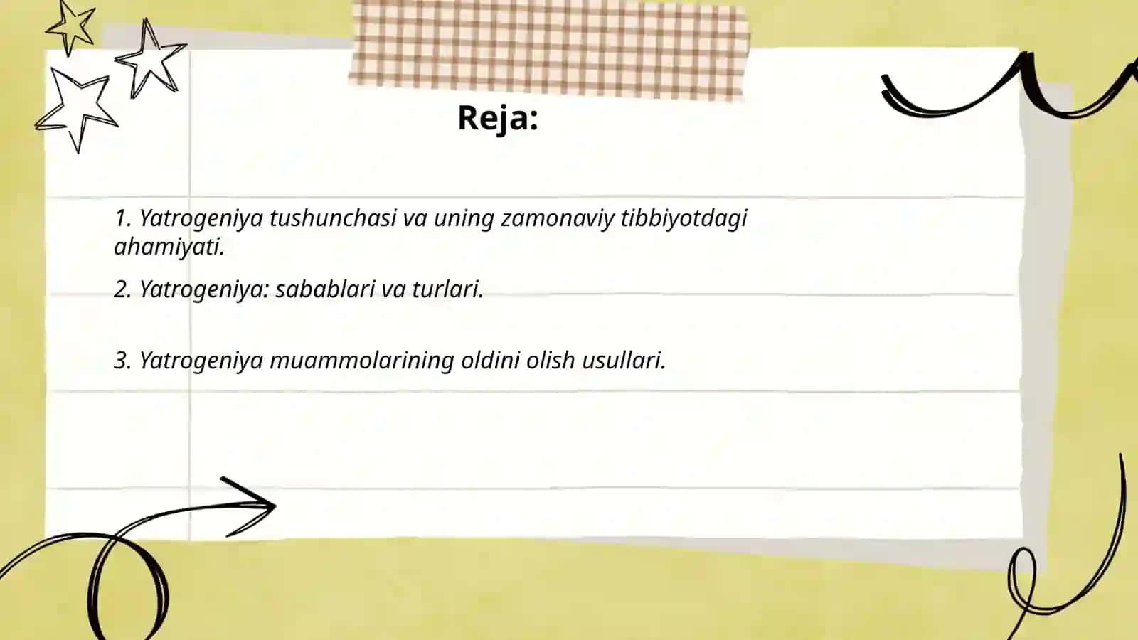 Yatrogeniya muammolari 2