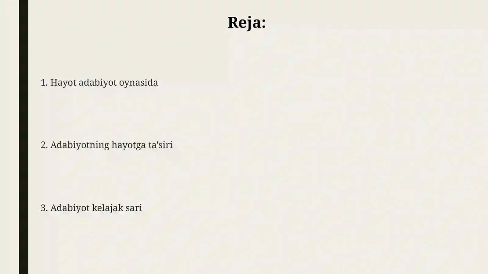 Hayot va adabiyot 2
