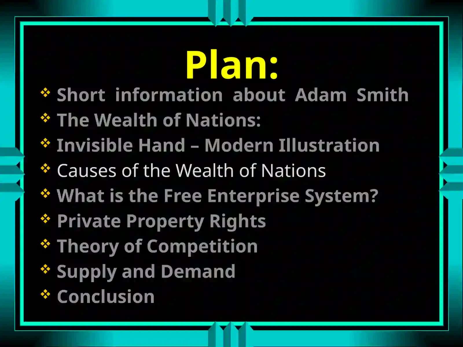 The Wealth of Nations 2