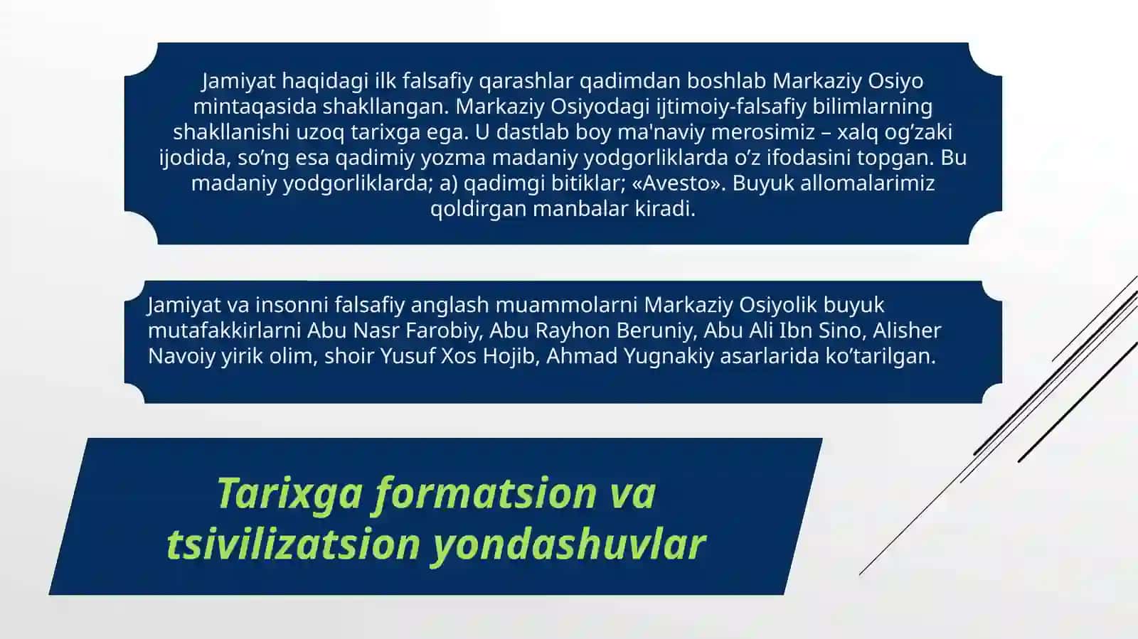 Jamiyat falsafasi va inson borlig‘i 2