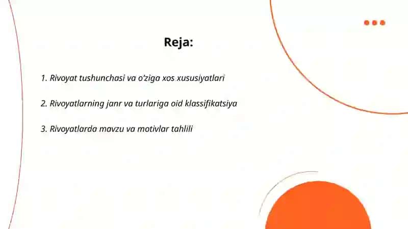 Rivoyatlar tahlili 2