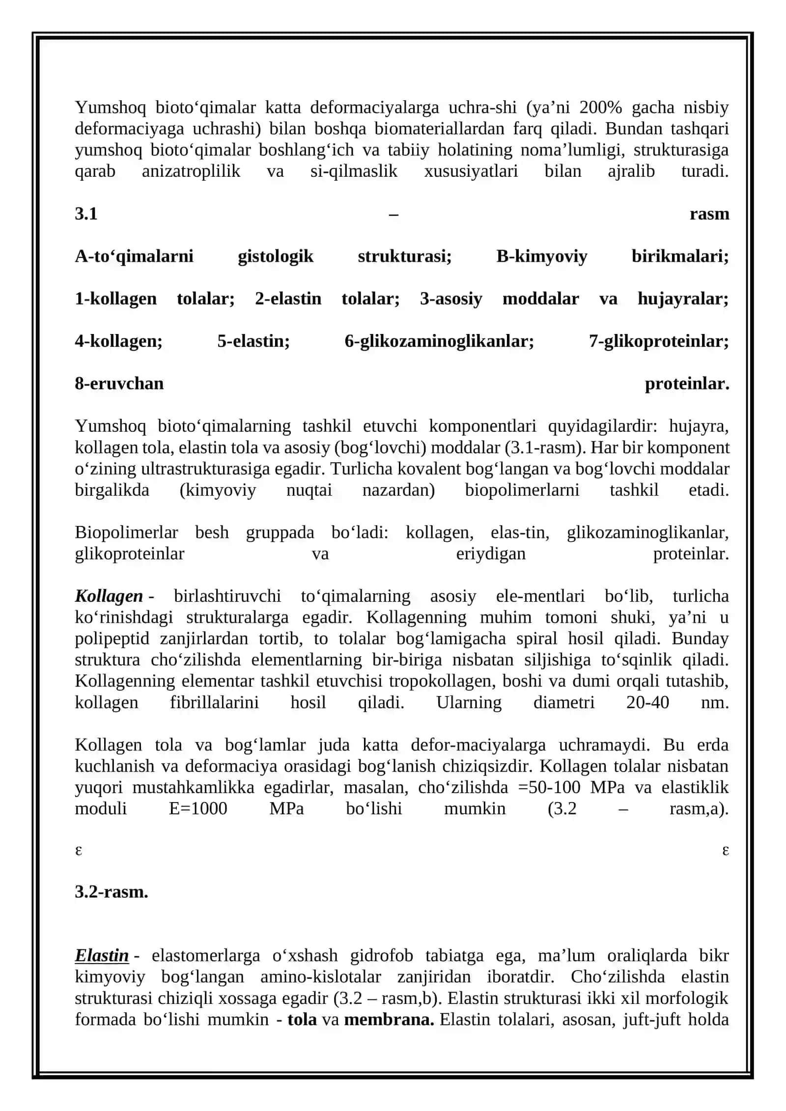BIOFIZIKA FANIDAN TAYYORLAGAN MUSTAQIL ISHI 2