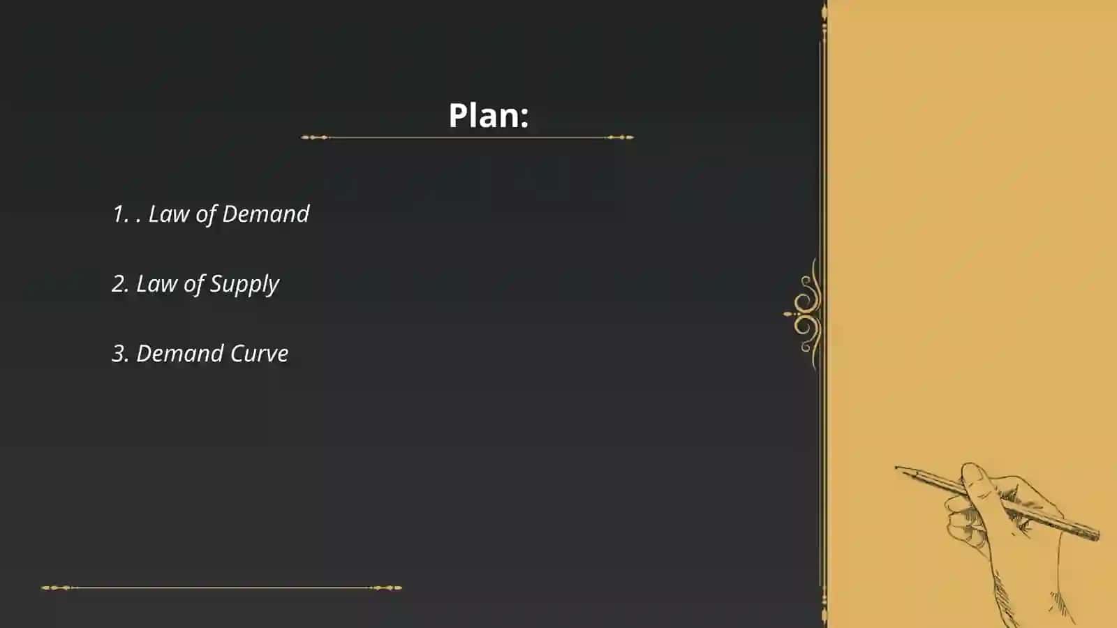 Basics of supply and demand 2