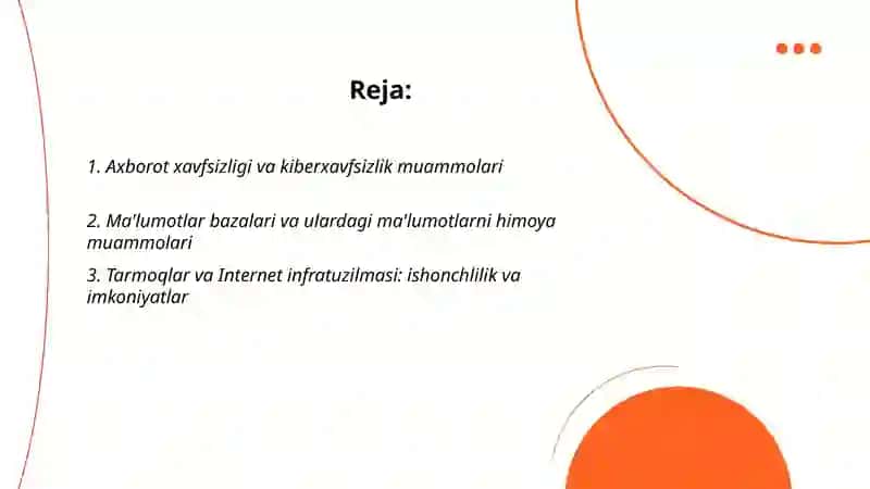 Informatika muammolari va axborotlashtirish vositalari 2