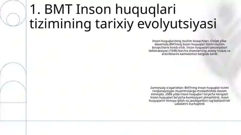BMT Va Inson Huquqlari 2