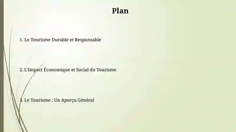 Le tourisme: Une Industrie Mondiale 2