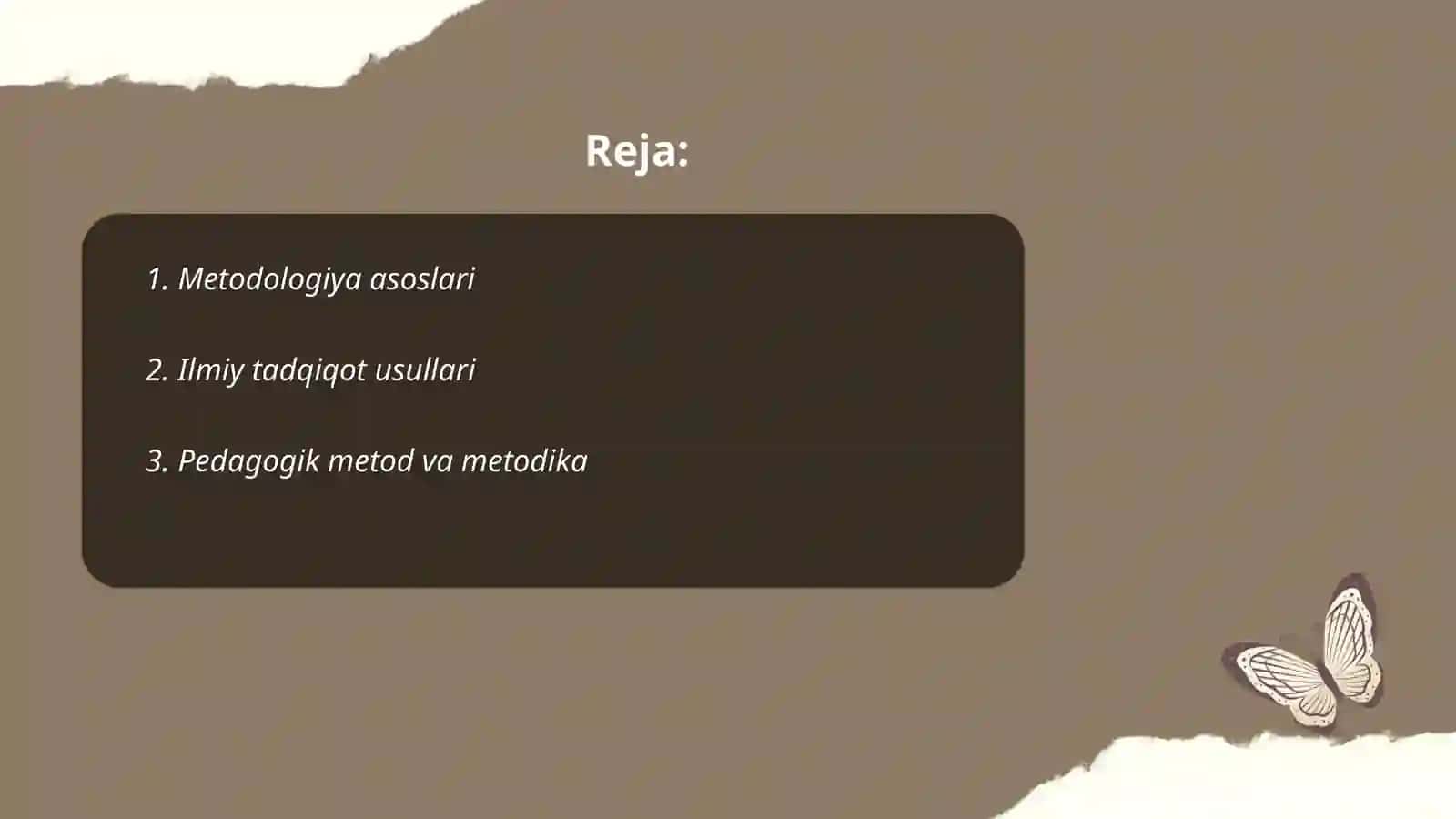 Metod va metodika haqida tushuncha 2