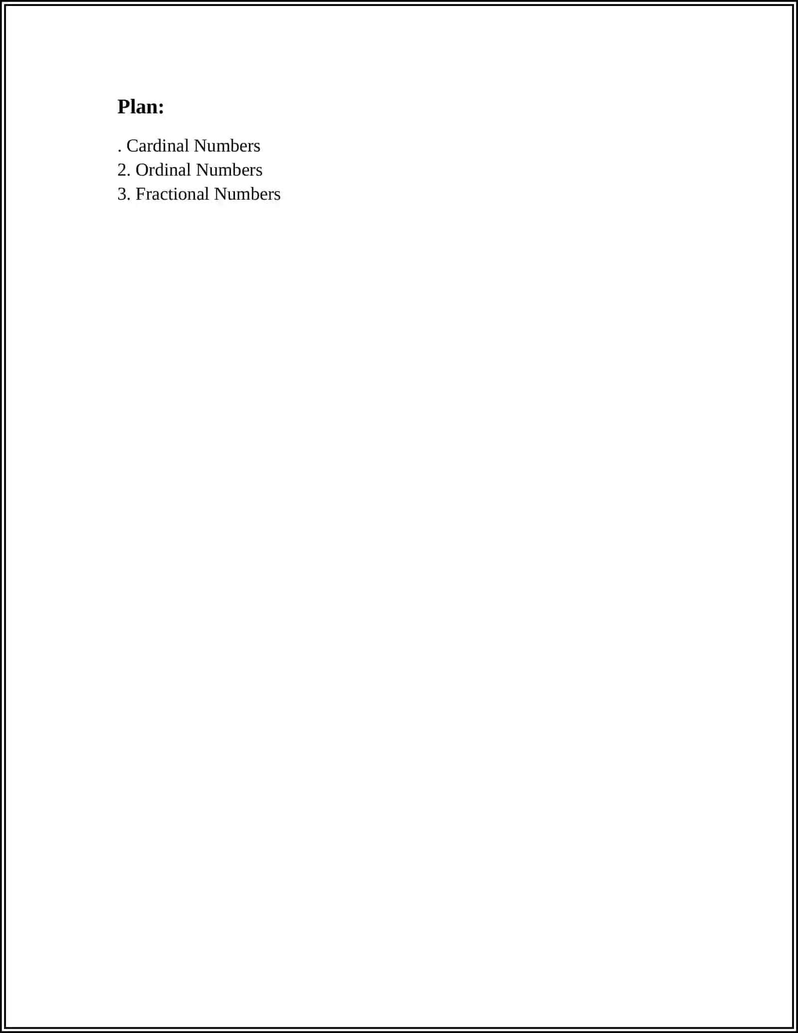 NUMERALS GRAMMAR 2