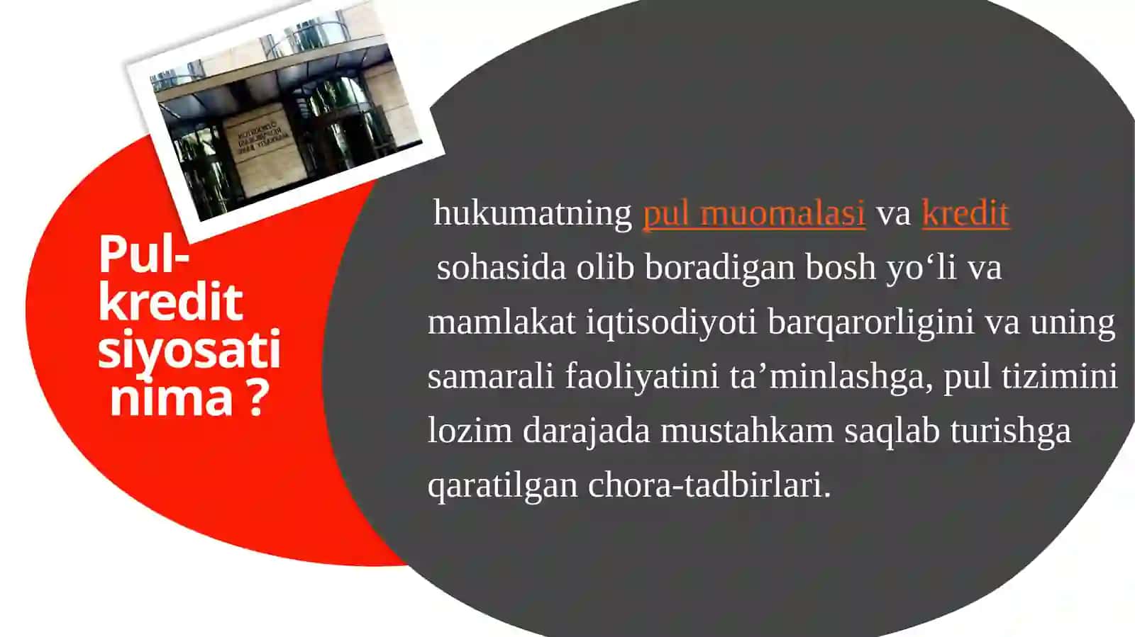 Pul-kredit siyosati 2