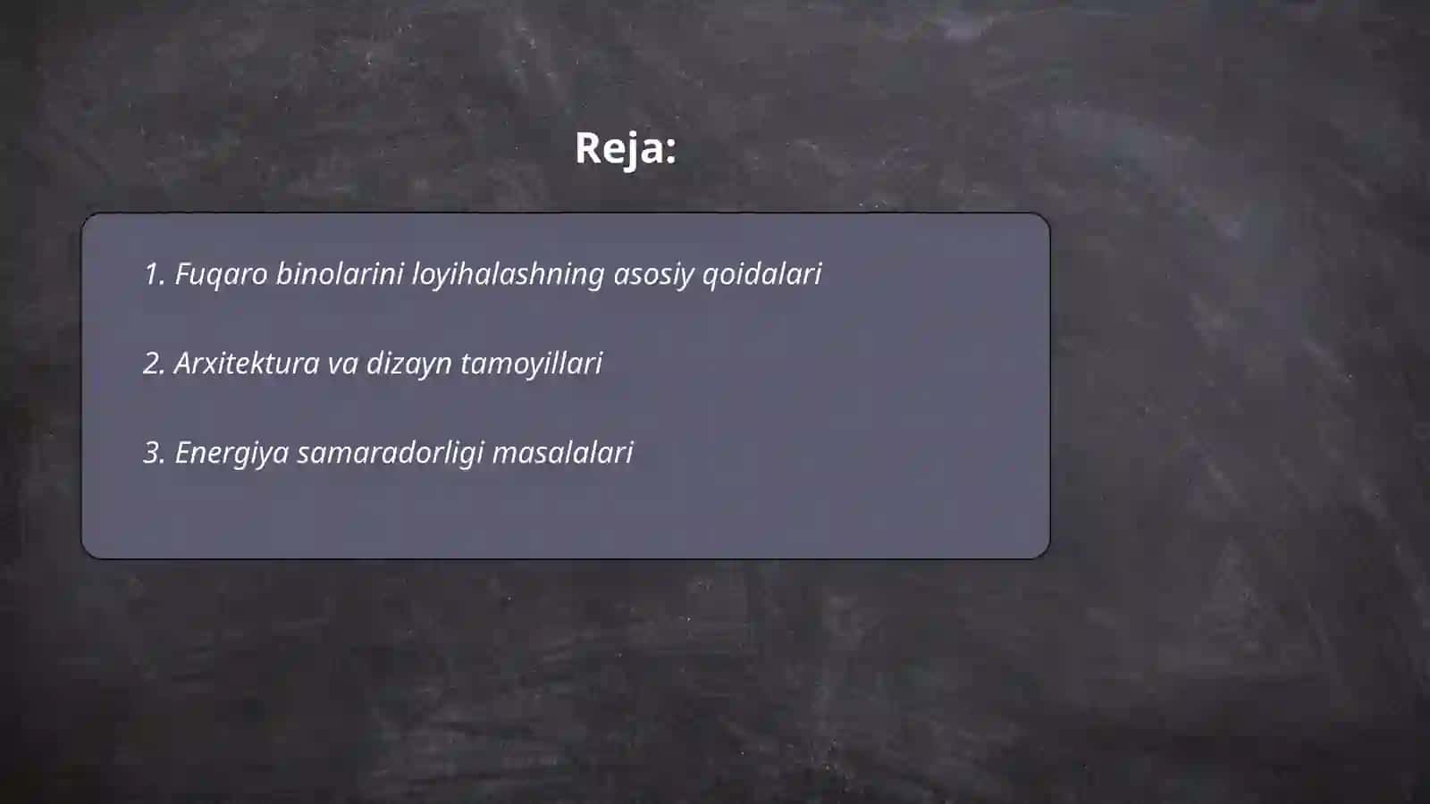 Galereyali fuqaro binolariniloyihalash 2