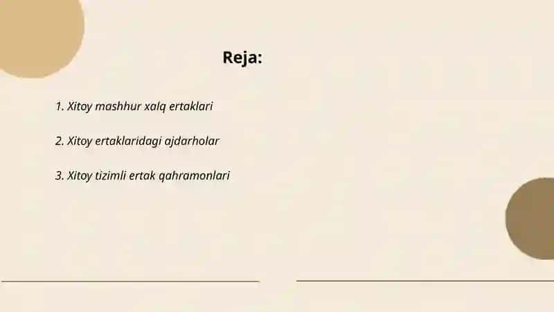 Xitoy xalq ertaklari 2