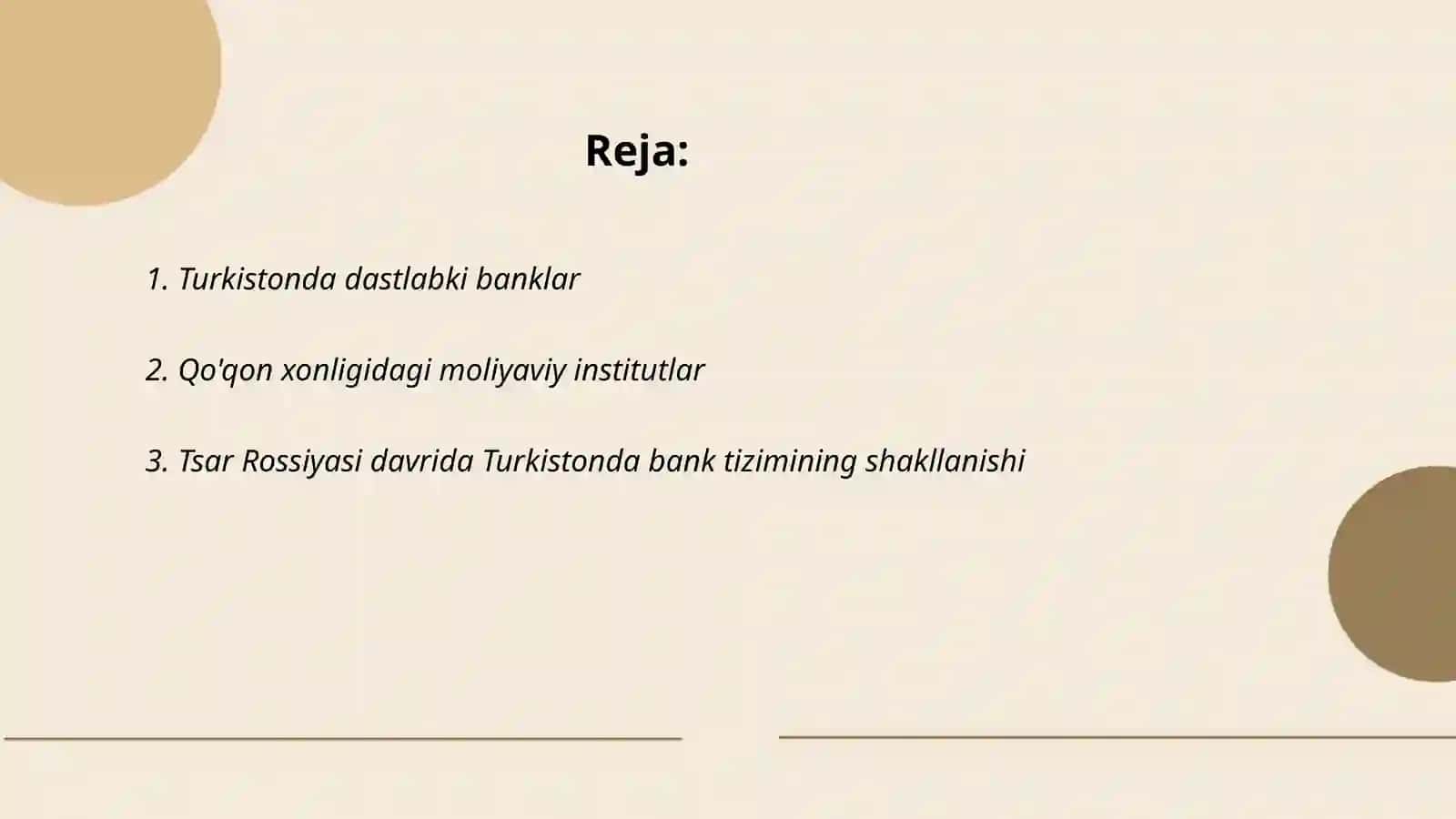 Turkistonda banklarning paydo bo’lish tarixi 2