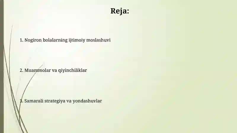 Nogiron bolalarning ijtimoiy moslashuvi 2
