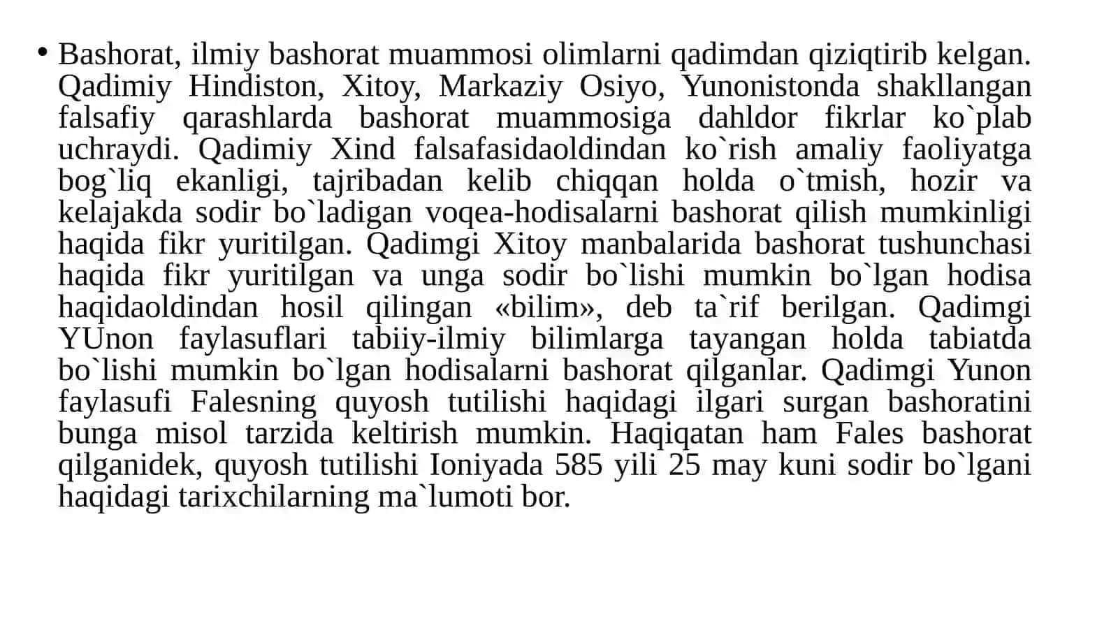 Ilmiy tadqiqotlarni prognozlashtirish 2
